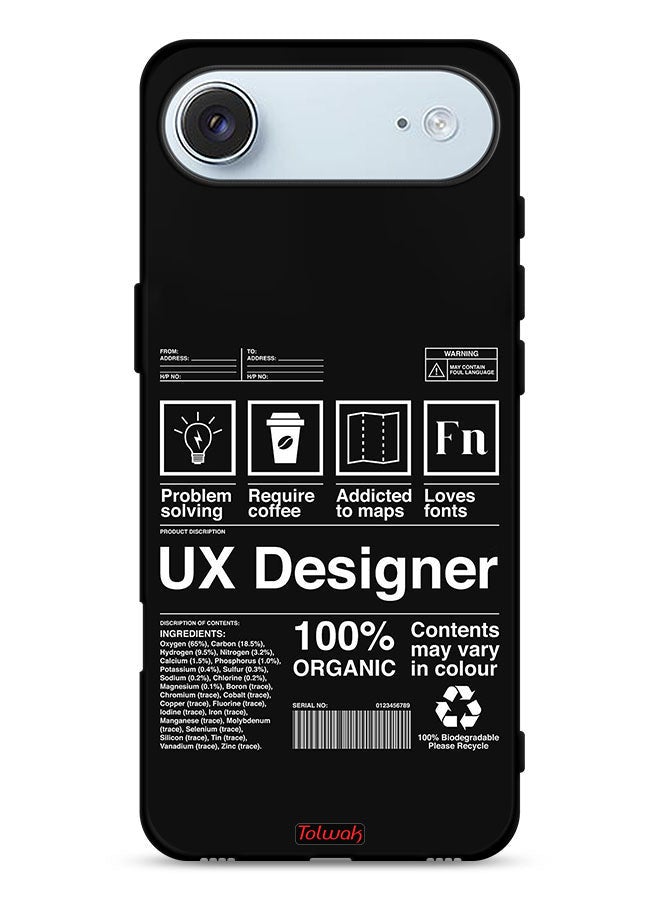 Tolwak Apple iPhone Air Protective Case Cover Ux Designer Sticker - Image 1