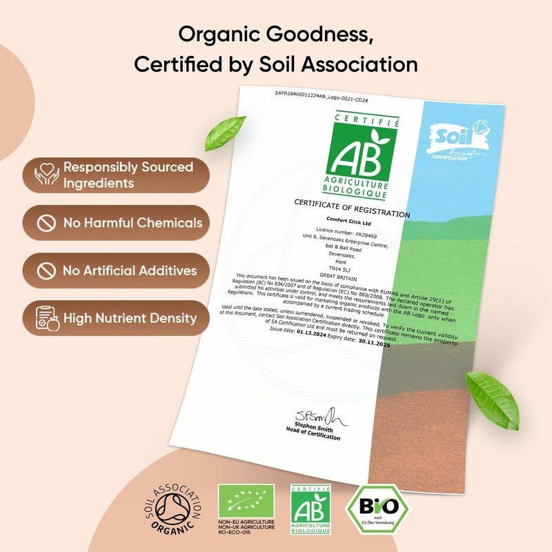 WeightWorld Organic Cinnamon Capsules 1000mg 180 Vegan Capsules 3 Months Supply Ceylon Cinnamon Powder Soil Association Certified Supplement GMO Gluten Free - Image 4