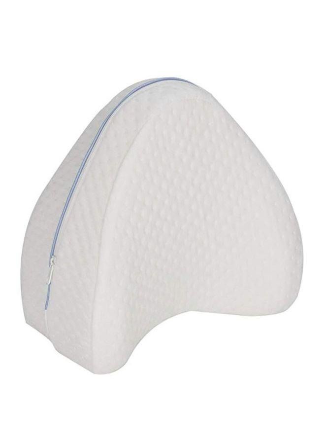 Leg Support Pillow White/Blue 250x155x230mm  - Image 1