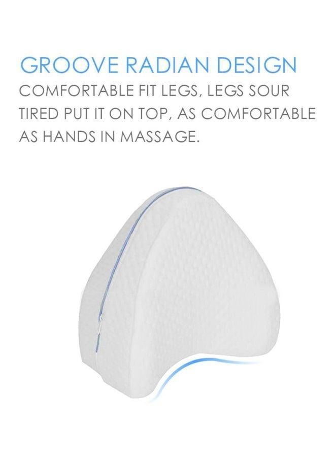 Leg Support Pillow White/Blue 250x155x230mm  - Image 5