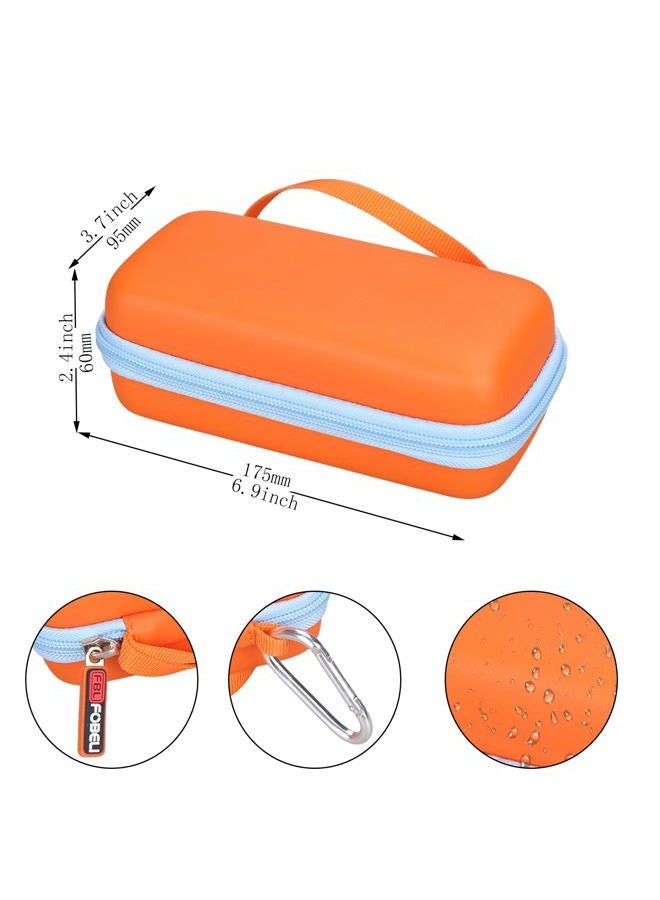 FBLFOBELI Portable Storage Asthma Inhaler Holder Case, Compact Hard Travel Bag Compatible with Mist Epinephrine Inhalation Aerosol (Case Only) - Image 5