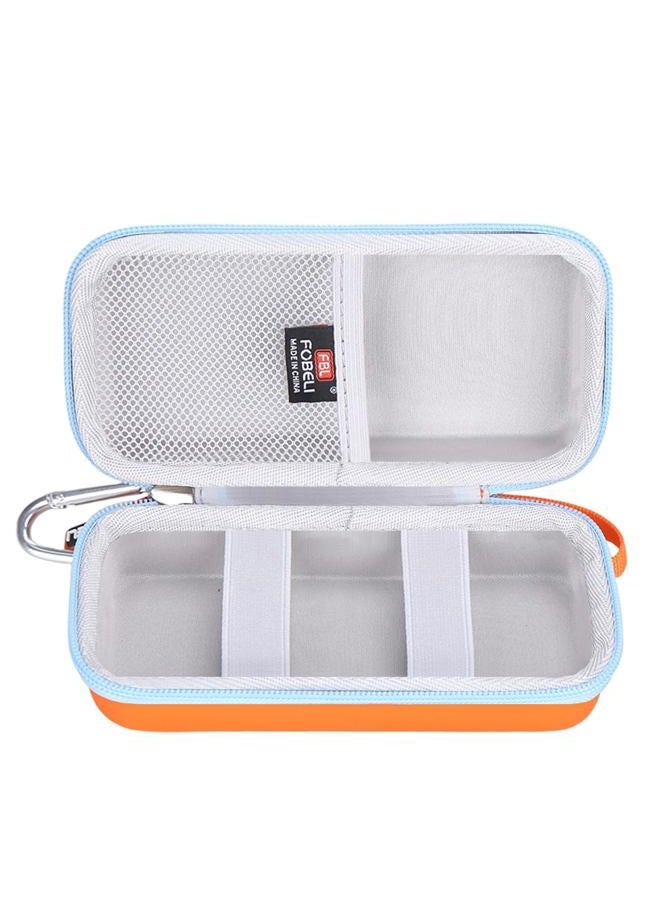 FBLFOBELI Portable Storage Asthma Inhaler Holder Case, Compact Hard Travel Bag Compatible with Mist Epinephrine Inhalation Aerosol (Case Only) - Image 2