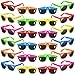 INNOCHEER Party Sunglasses for Kids 24 Pack with UV400 Protection Eyewear Neon Sunglasses for Boys Girls Great Gift for Party Favors Birthday Party and Outdoor Activity - Image 3