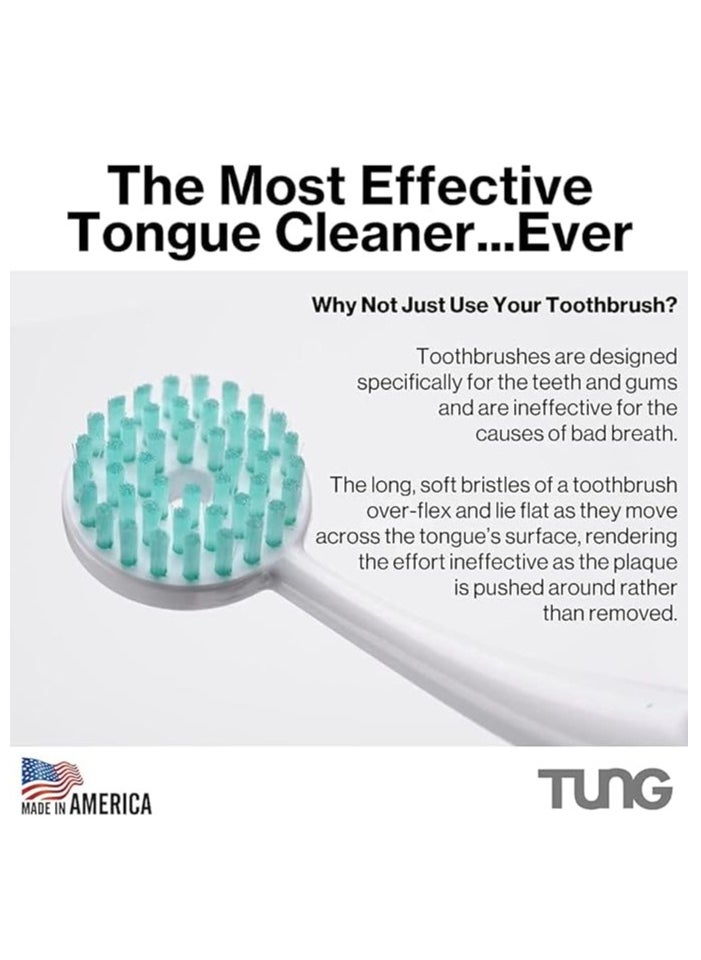 Tung Professional Tongue Brush, Multicolour  - Image 3