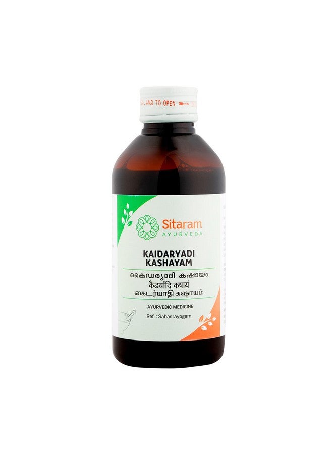 Sitaram Ayurveda Kaidaryadi Kashayam | Kaidaryadi Kashaya (200 ml) - Image 1