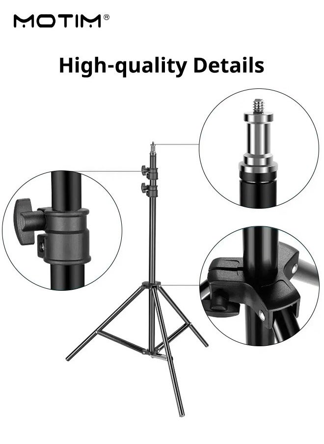 Motim Tablet Floor Tripod Stand iPad Holder, 160cm/63inch 360° Rotating Tablet Holder Mount with Adjustable Height for Recording/Watching, for iPad Pro 12.9, Mini, Air, iPhone and 4.7-13" Tablet and Cellphone  - Image 5