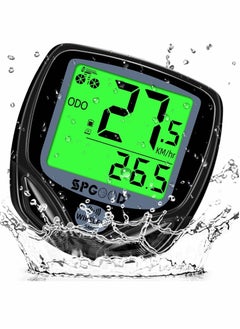 Excefore Bike Computer Wireless Cycle Odometer With LCD Display Cycling Computers Bicycle Computer Speedometer  - Image 1
