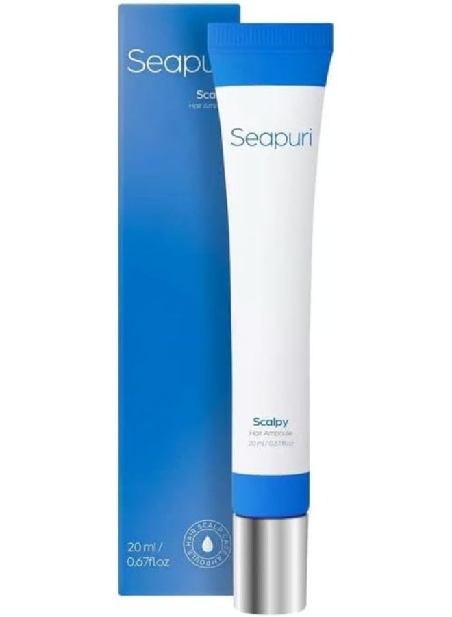 Seapuri Scalpy Hair Growth Serum for Men & Women for Hair Loss & Thinning | Scalp Treatment with Salicylic Acid, Menthol, Dexpanthenol | Non-Greasy, Lightweight | Exfoliates Dandruff & Soothes Itch - Image 1