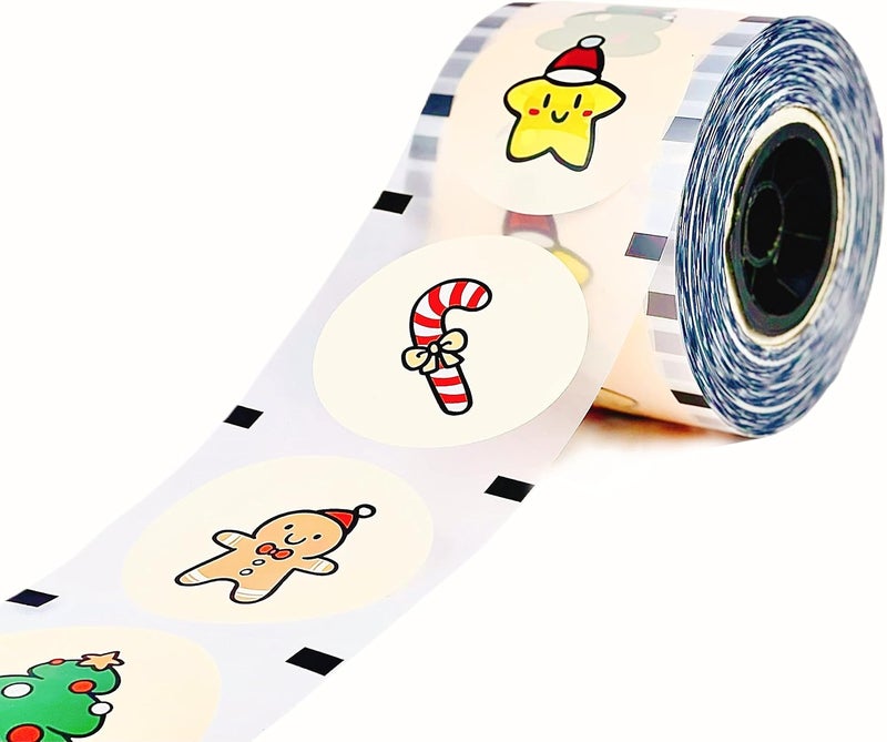 GIVEROO Cup Sealer Film 3275 PCS - Bubble Tea Cup Sealing Film 95-105 mm (3.74'') for PP Plastic Cups/Paper Cups… (HOLIDAY ICON) - Image 1