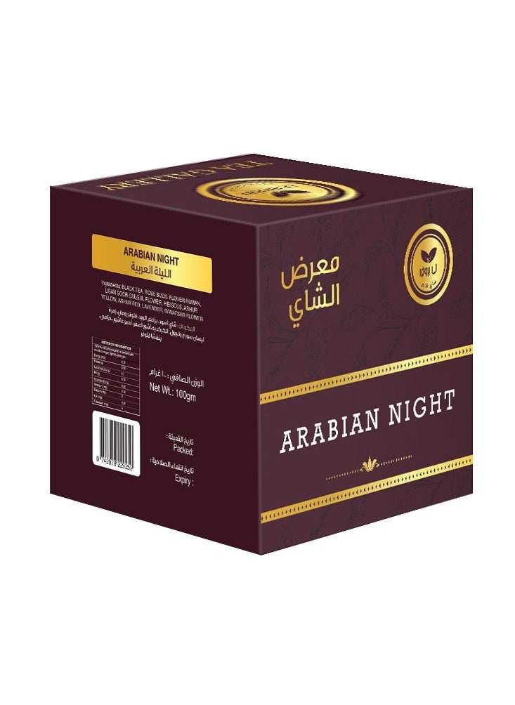 LE BROOKE - Le Brooke Black Tea Arabian Nights 100gm - Image 1