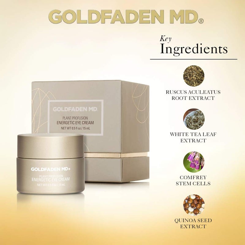 GOLDFADEN MD Plant Profusion Energetic Eye Cream, 0.5 Ounce - Image 2