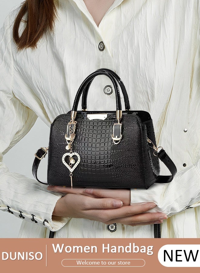 DUNISO Fashion Women Handbags Large Capacity Adjustable Handle Satchel Shoulder Bags Simple Ladies Shoulder Tote Bag Casual Crossbody Bag for Women - Image 1