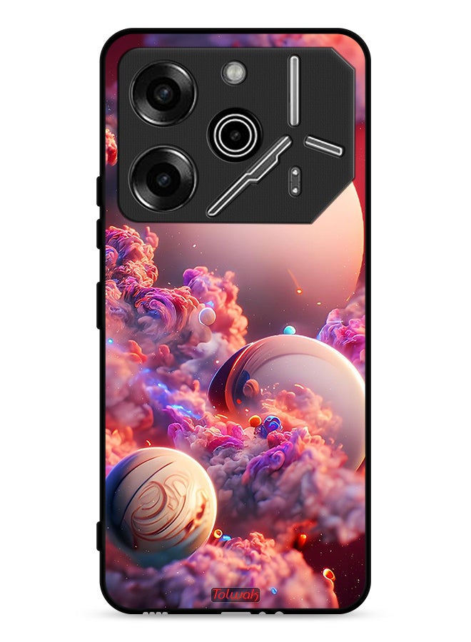 Tolwak Tecno Pova 6 Pro 5G Protective Case Cover Clouds Abstract Art - Image 1
