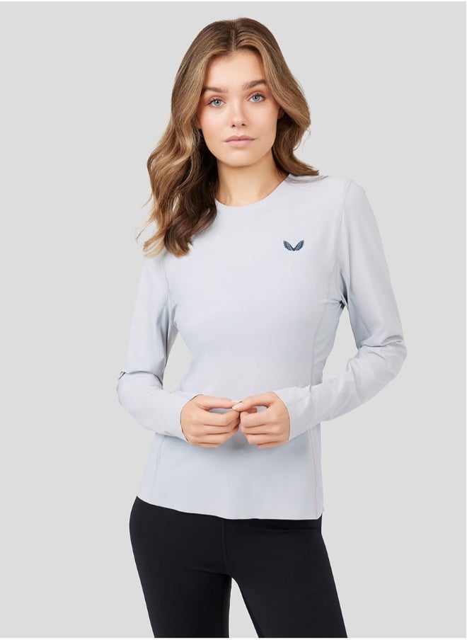 كاستور Womens Mist Metatek Long Sleeve Training Tee  - Image 5