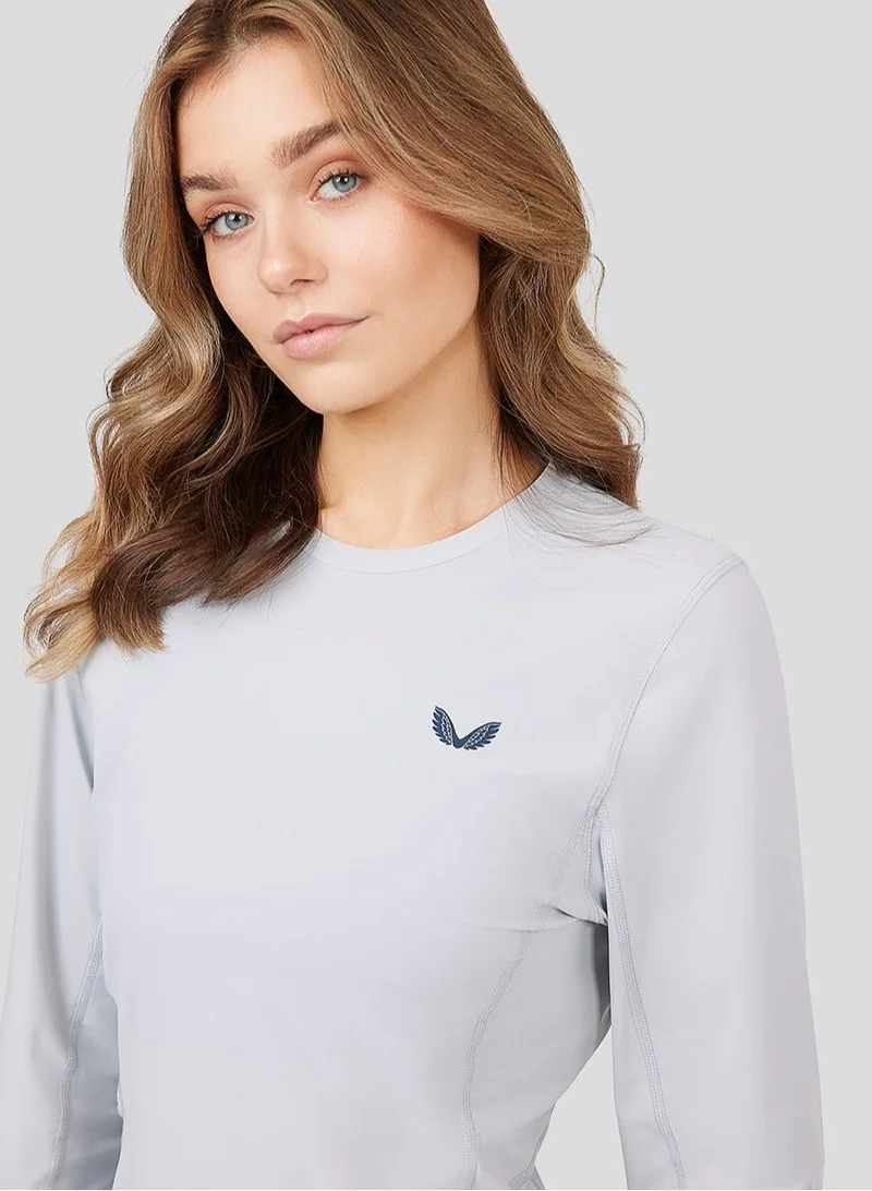 CASTORE Womens Mist Metatek Long Sleeve Training Tee