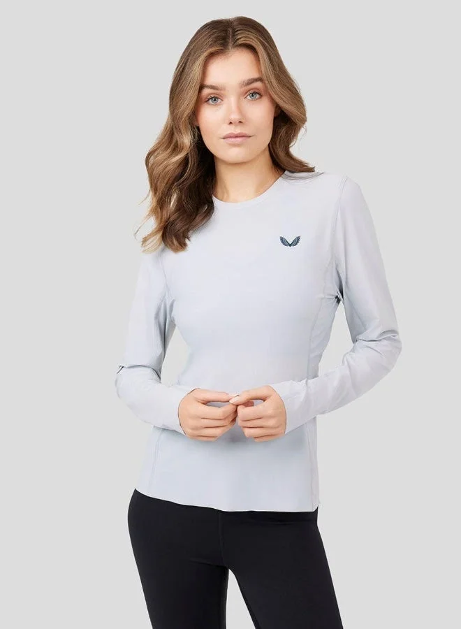 CASTORE Womens Mist Metatek Long Sleeve Training Tee