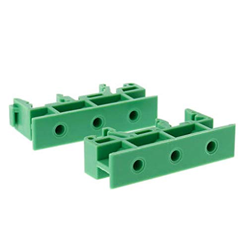 Comidox Set of 5 PCB Din C45 Rail Adapter Circuit Board Mounting Bracket Holder Carrier 35mm - Image 3