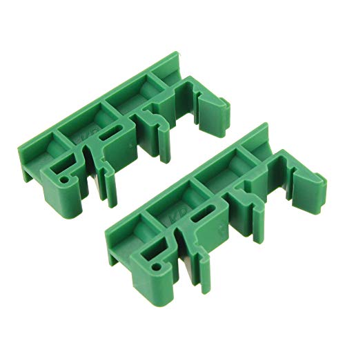 Comidox Set of 5 PCB Din C45 Rail Adapter Circuit Board Mounting Bracket Holder Carrier 35mm - Image 4