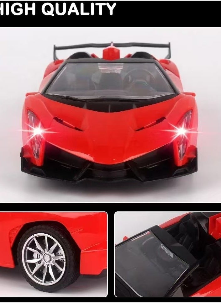 RC Car 1:16 Scale 2.4GhZ RC Drift Car Red  - Image 4