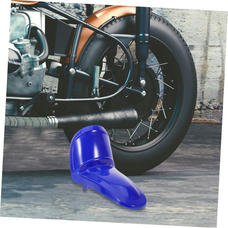Heavy Duty Plastic Motorcycle Mud Guards Front Rear Splash Protectors Black - Image 5