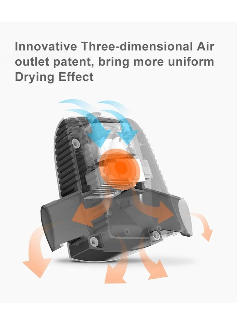 Xiaomi - Smart frog 2 in 1 portable electric clothes dryer shoe dryer folding clothes hanger for travel drying - Image 1