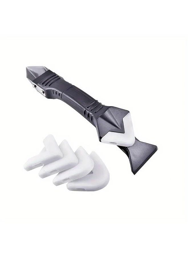 Black 5 In 1 Multi Functional Silicone Scraper And Glue Remover Tool - Image 3