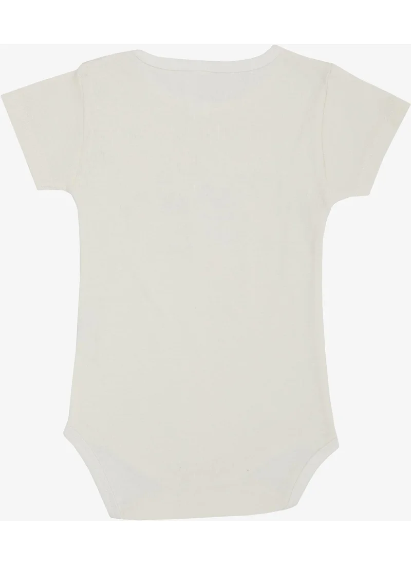 بريز Baby Boy Snap-On Bodysuit Puppy Printed 9 Months-3 Years, Ecru