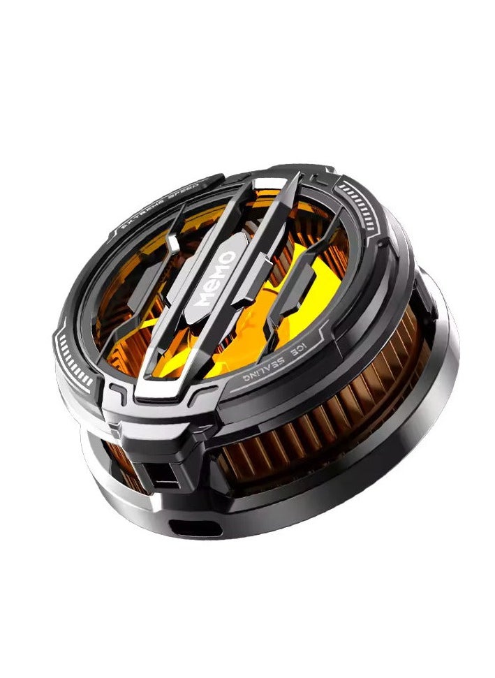 Memo CX07 Smartphone Magnetic Cooler, Radiator Fan 15W Fast Cooling Semiconductor Heatsink Radiator Fit For All Smart Phone and Tab for Gaming  - Image 1