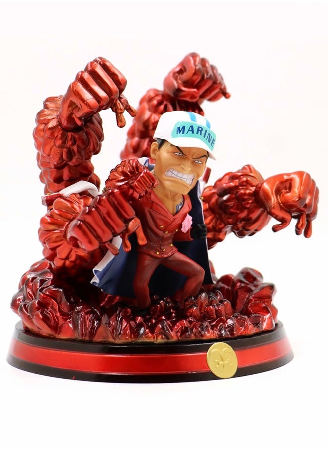 One Piece One Piece Sakazuki Action Figure Decorative Resin Sculpture Home Decor Statue, Art Figurine Home Ornament Decoration for Office, Living Room, Bedroom, Book Shelf, TV Cabinet, Desktop  - Image 1