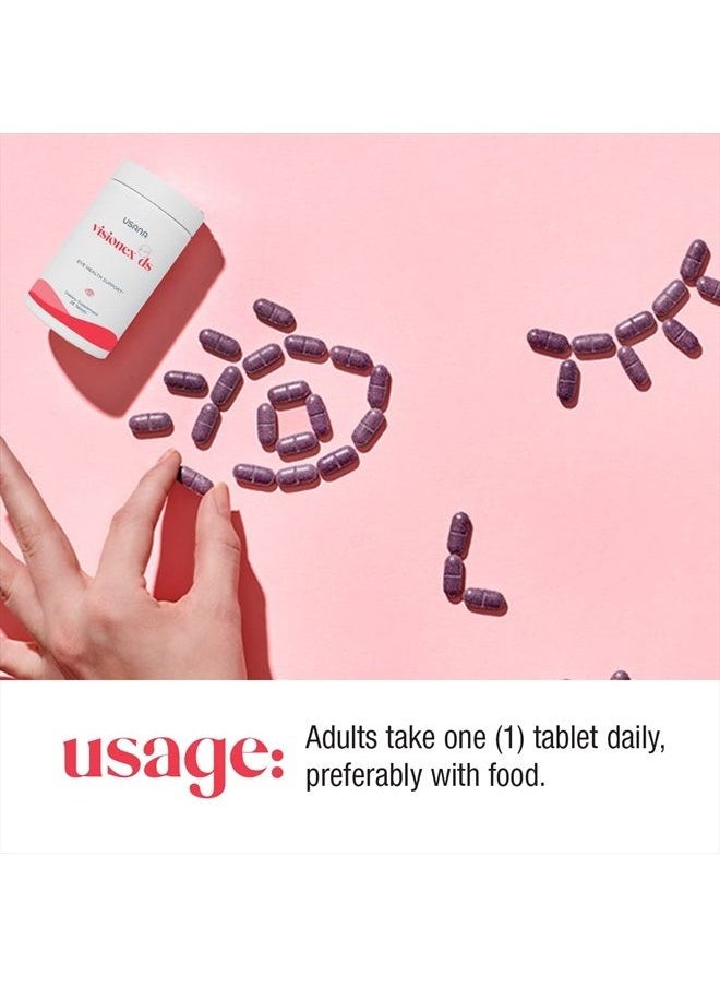 USANA - Visionex DS with Lutein Zeaxanthin for Advanced Eye Health And Vision Support* - 28 Tablets - 28 Day Supply - Image 1