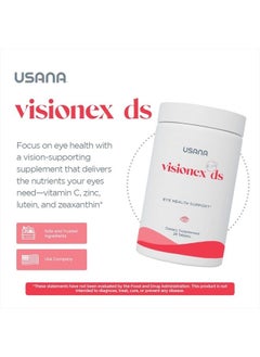 USANA Visionex DS with Lutein Zeaxanthin for Advanced Eye Health And Vision Support* - 28 Tablets - 28 Day Supply  - Image 3