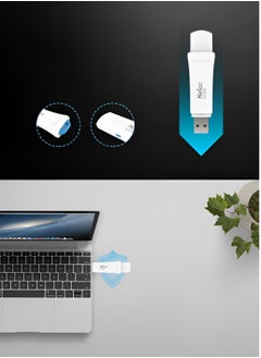 Netac 32GB USB Flash Drive, 3.0 USB Memory Stick Thumb Drive Jump Drive, Portable Write Protected USB Flash Drive, Durable ABS Housing Body U Drive, (32GB)  - Image 3