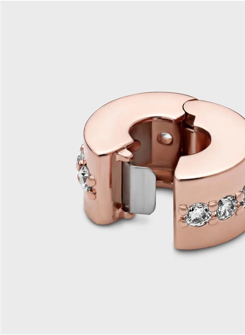 PANDORA Sparkling Row Spacer Charm