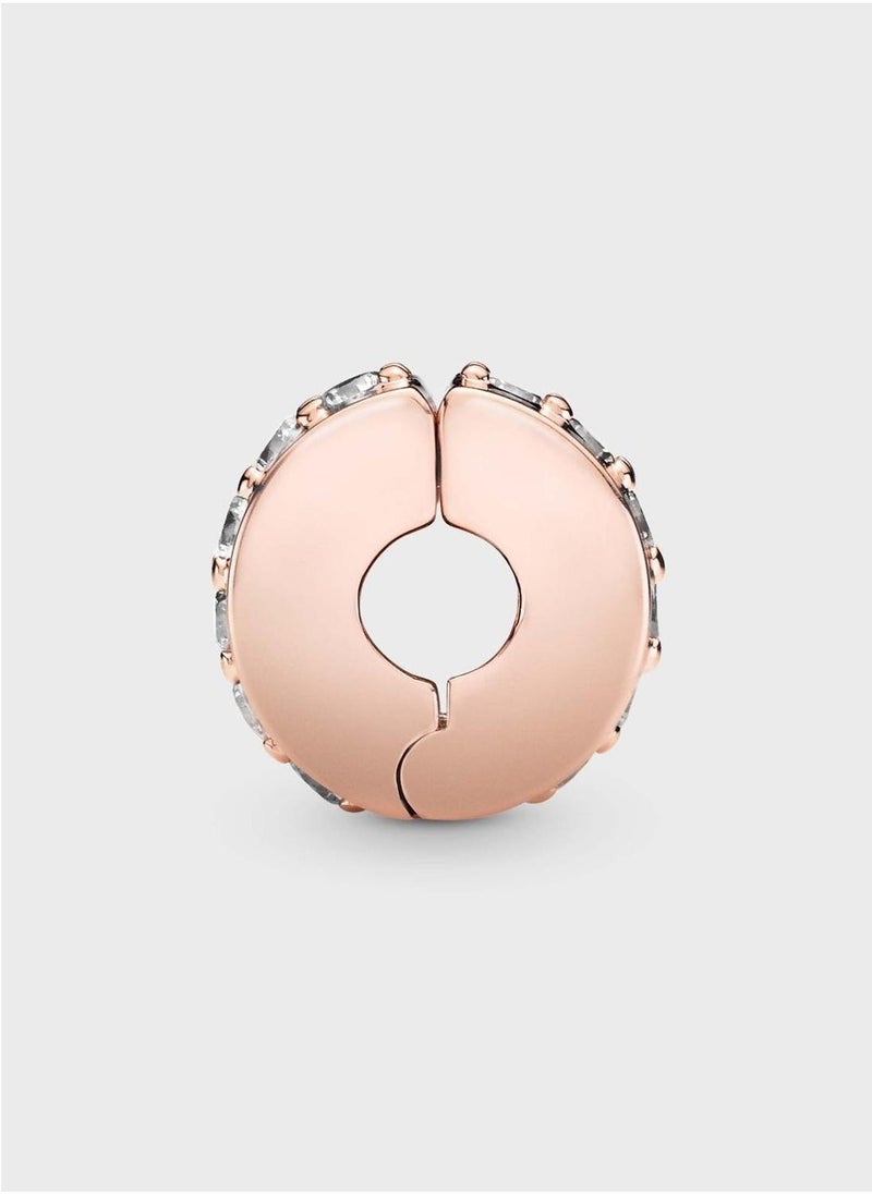 باندورا حلية مدورة بأحجار لامعة - Image 3