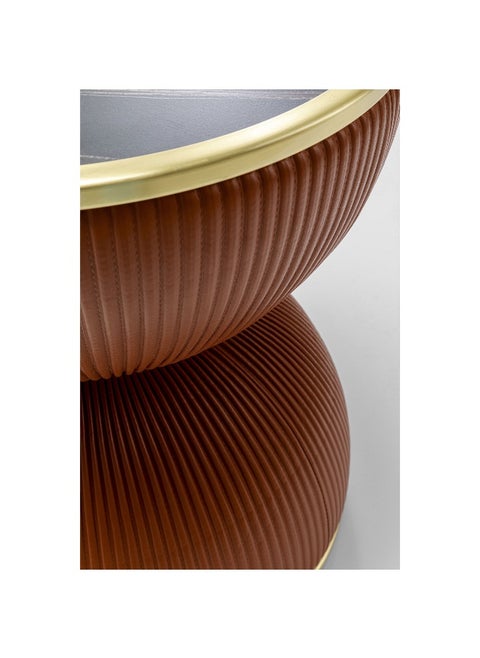 Side Table Endless Vegas Orange Ø47Cm
