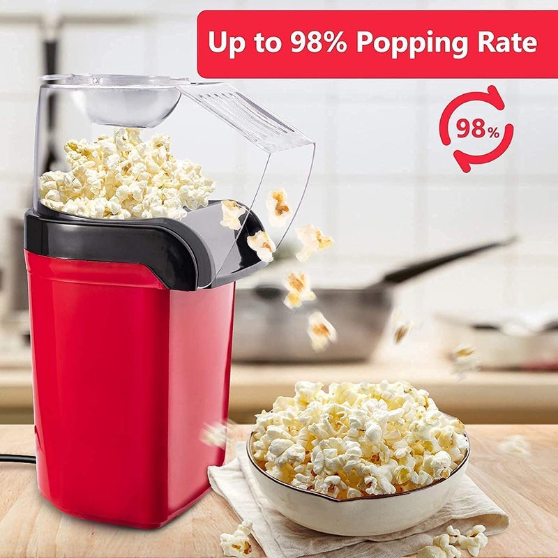FAGVA Home Made Popcorn Machine, Oil-Free Mini Hot Sweet Popcorn Machine Electric Home Use Popcorn Making Instant Watch Movies, Cricket (1Pcs, Multicolor) - Image 2