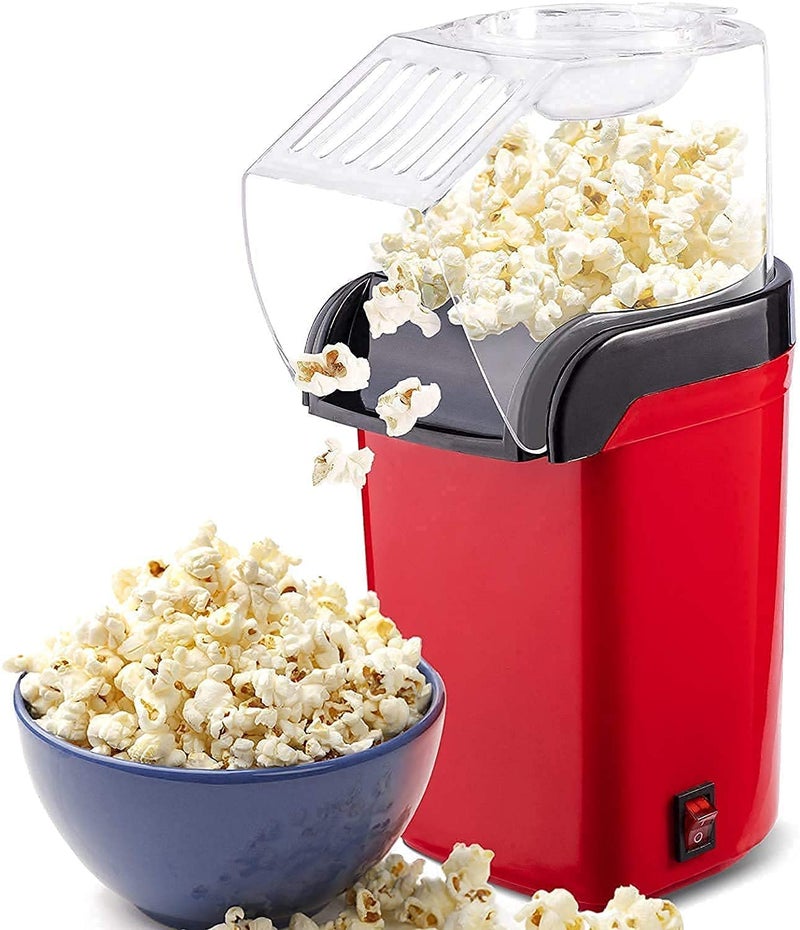 FAGVA Home Made Popcorn Machine, Oil-Free Mini Hot Sweet Popcorn Machine Electric Home Use Popcorn Making Instant Watch Movies, Cricket (1Pcs, Multicolor) - Image 1