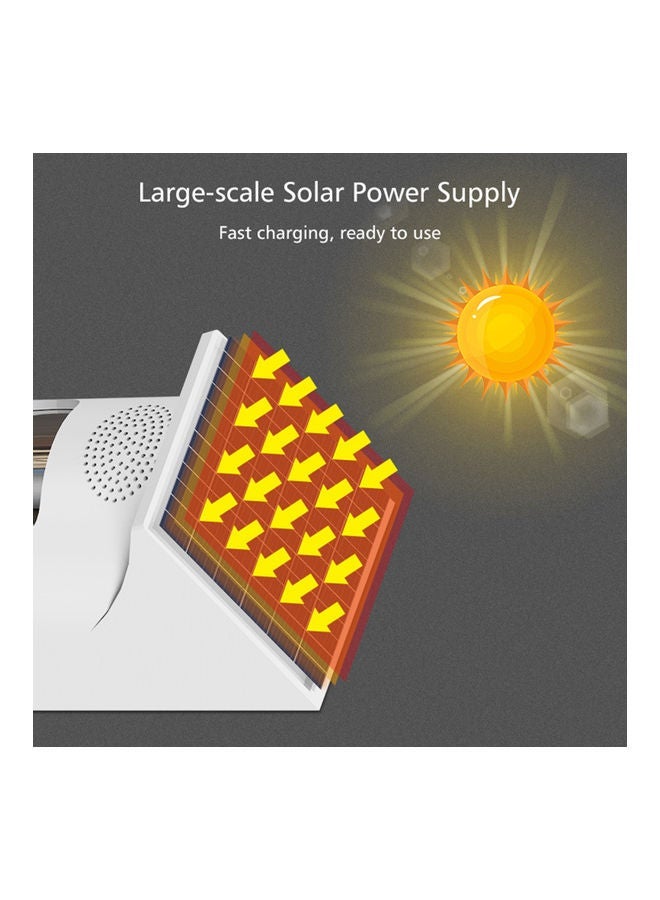 NIBEMINENT Tuya Solar Power Wireless Infrared Motion Sensor Detector Red/White  - Image 4