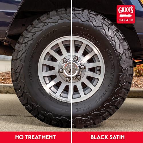 GRIOTS GARAGE Griot's Garage Black Satin Tire Coating, Provides a Low-Gloss, Satin Finish, Non-Greasy, Long-Lasting, Quick-Drying, Easy-to- Use, No Mess, 10951, 15oz - Image 5