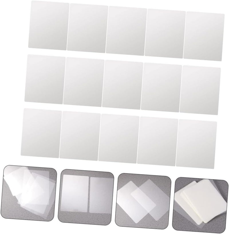 DOITOOL 300Pcs Waterproof Thermal Laminating Sheets for Photos Plastic File Protection for Document Preservation and Organization - Image 5