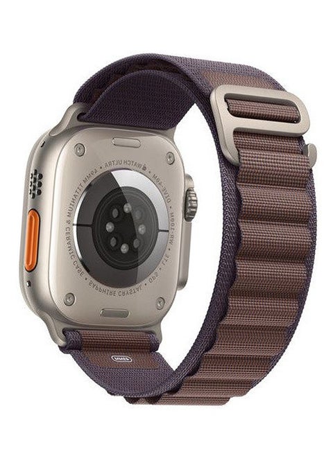 49mm Watch Straps Alpine Loop Band For Apple Watch Mocom IndigoAlpine