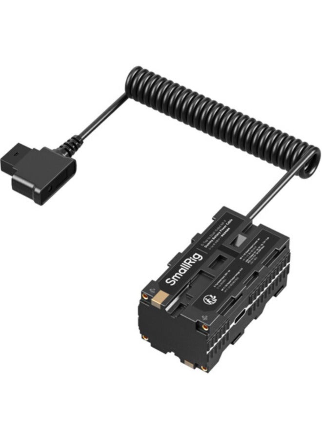 SmallRig D-Tap to Dual-Sided NP-F Dummy Battery Power Cable 4884 - Image 1