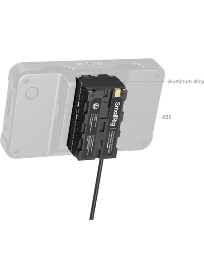 SmallRig D-Tap to Dual-Sided NP-F Dummy Battery Power Cable 4884 - Image 5