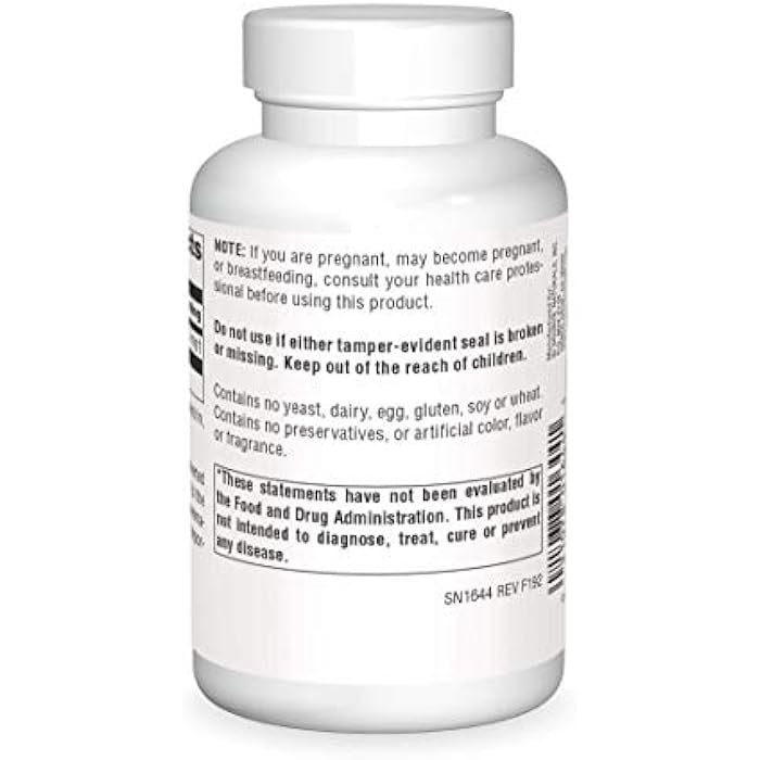 Source Naturals Free FormL-Glutamine 500 mg -100 Capsules - Image 2