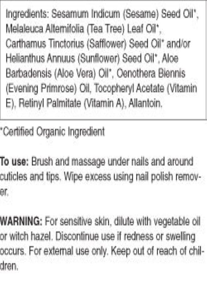 JASON Natural Cosmetics, Purifying Tea Tree, All Natural Nail Saver, 0.5 Oz - Image 3