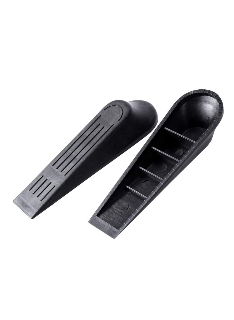HEALLILY HEALLILY Door Stopper 5Pcs Rubber Door Stop Wedges Heavy Duty Door Stop Blocks Works On All Floor Surface Wedge Door Gap  - Image 5