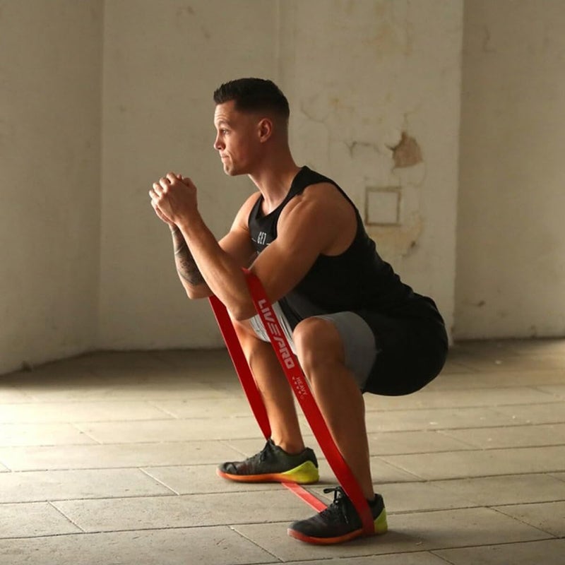 LIVEPRO X-Heavy Resistance Loop Exercise Band - Black - Image 3