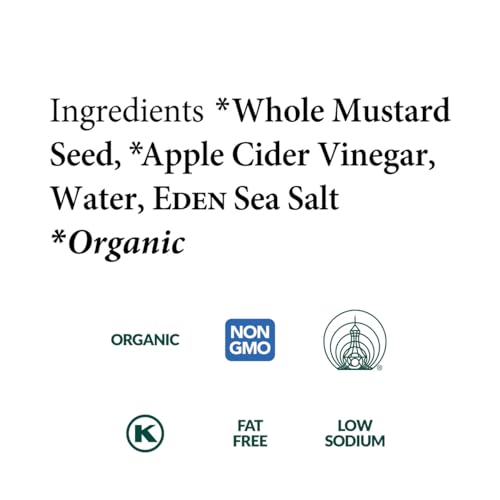 Eden Organic Brown Mustard 9 oz - Image 3