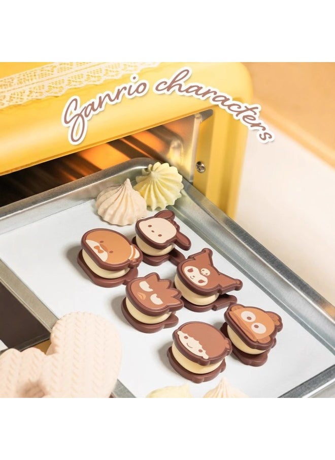 Genuine Sanrio Family Sandwich Biscuits Candy Grain Series Blind Box Trendy Play Hand-made Mini Ornaments Gifts-Color:Sanrio Family Snack Series Blind Bags (one Bag Per Bag, 36 Bags In The Whole Box)  - Image 4