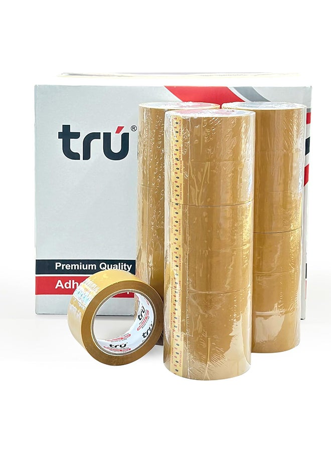 Tru Brown Tape 48mm - 90 yards - 50 Mic - 36 pc  - Image 1